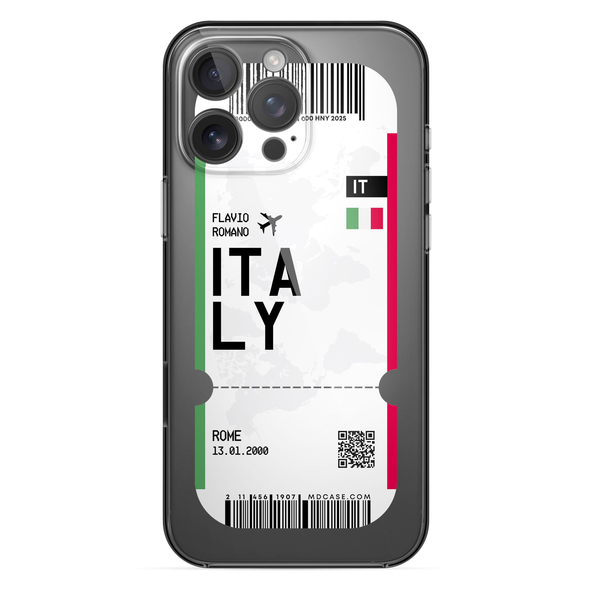 Handyhülle im Ticket Design - Italy