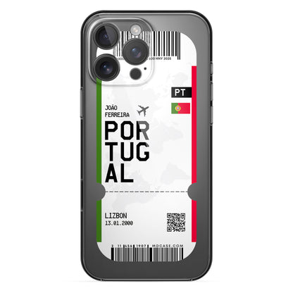 Phone case with passport - Tunisia