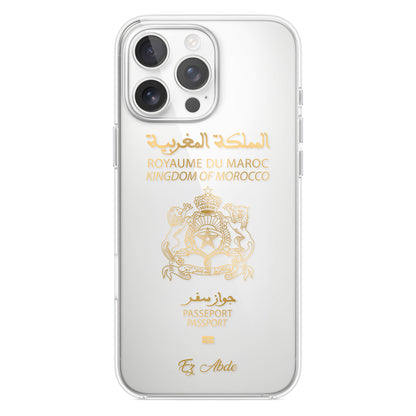 Phone case with passport - Tunisia