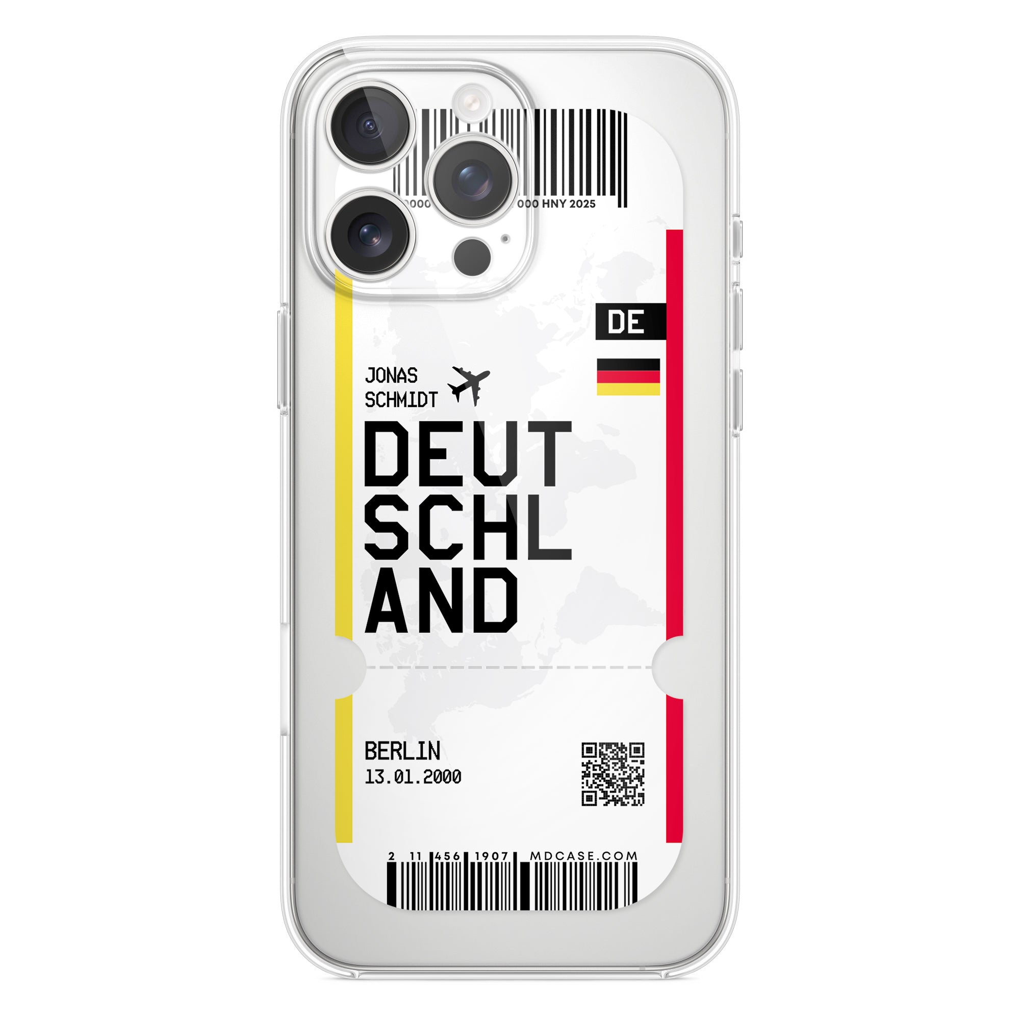 Handyhülle im Ticket Design - Deutschland