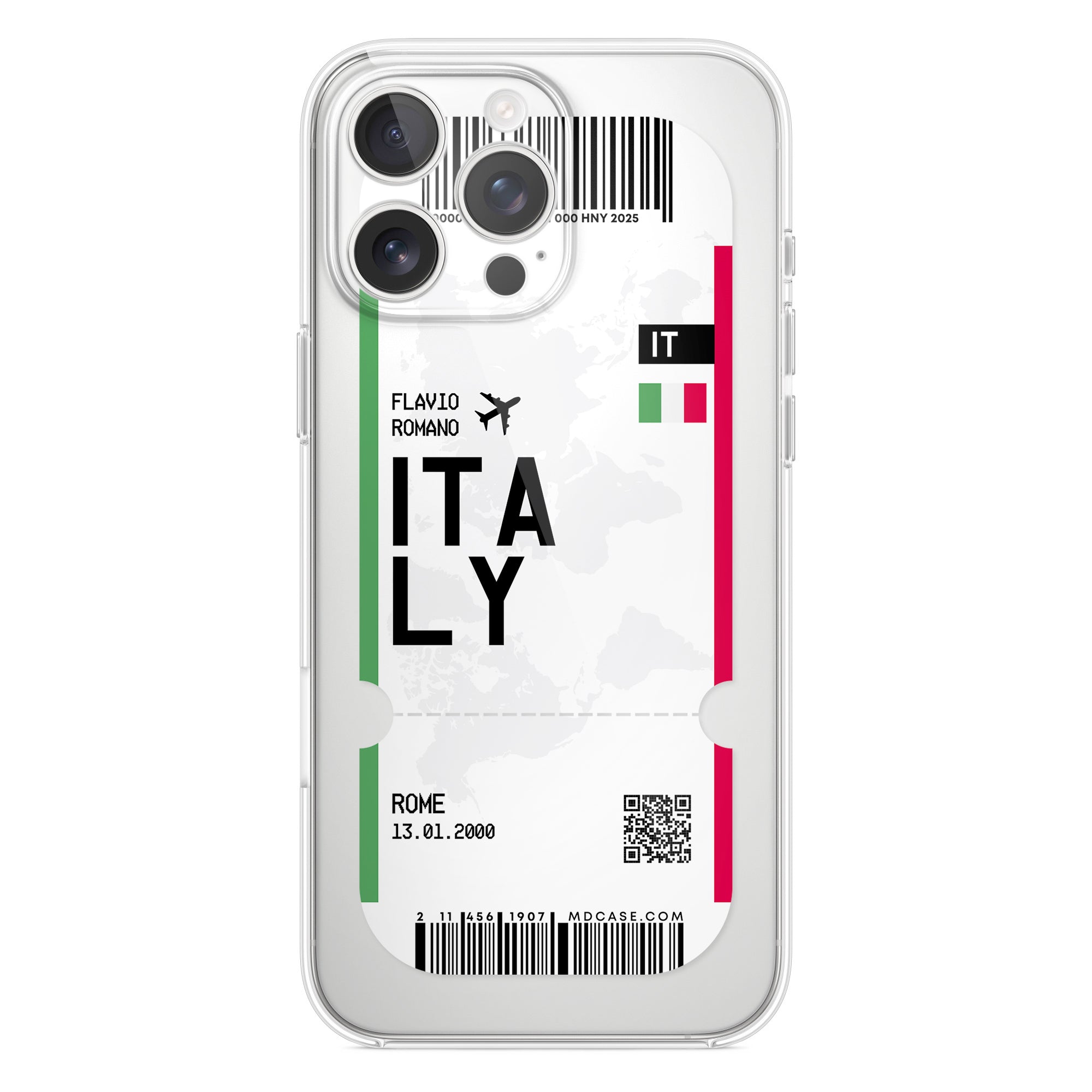 Handyhülle im Ticket Design - Italy