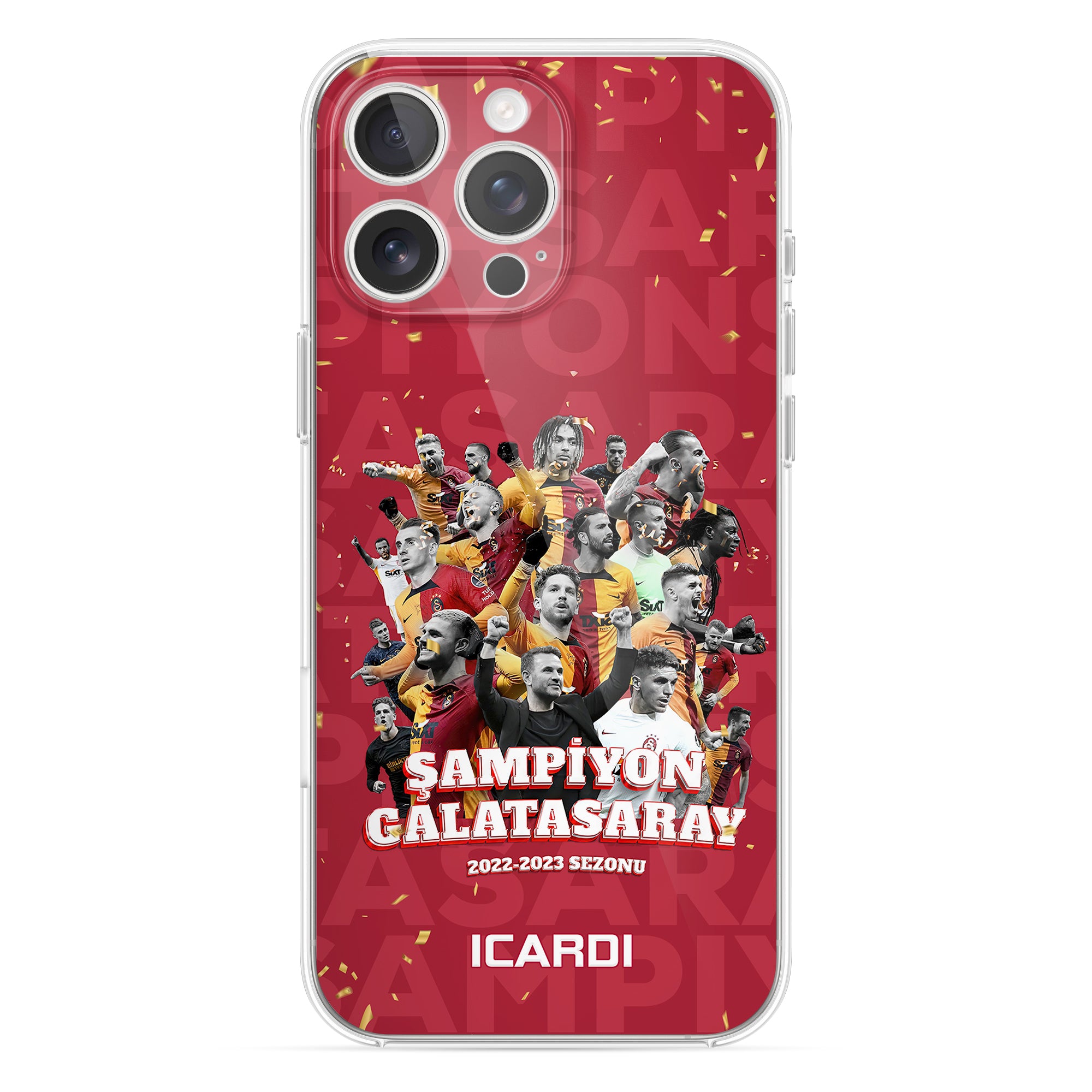 Personalisiert Galatasaray Hülle - Şampiyon edition