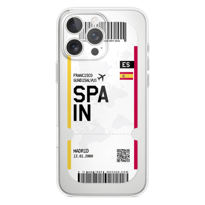 Phone case with passport - Tunisia