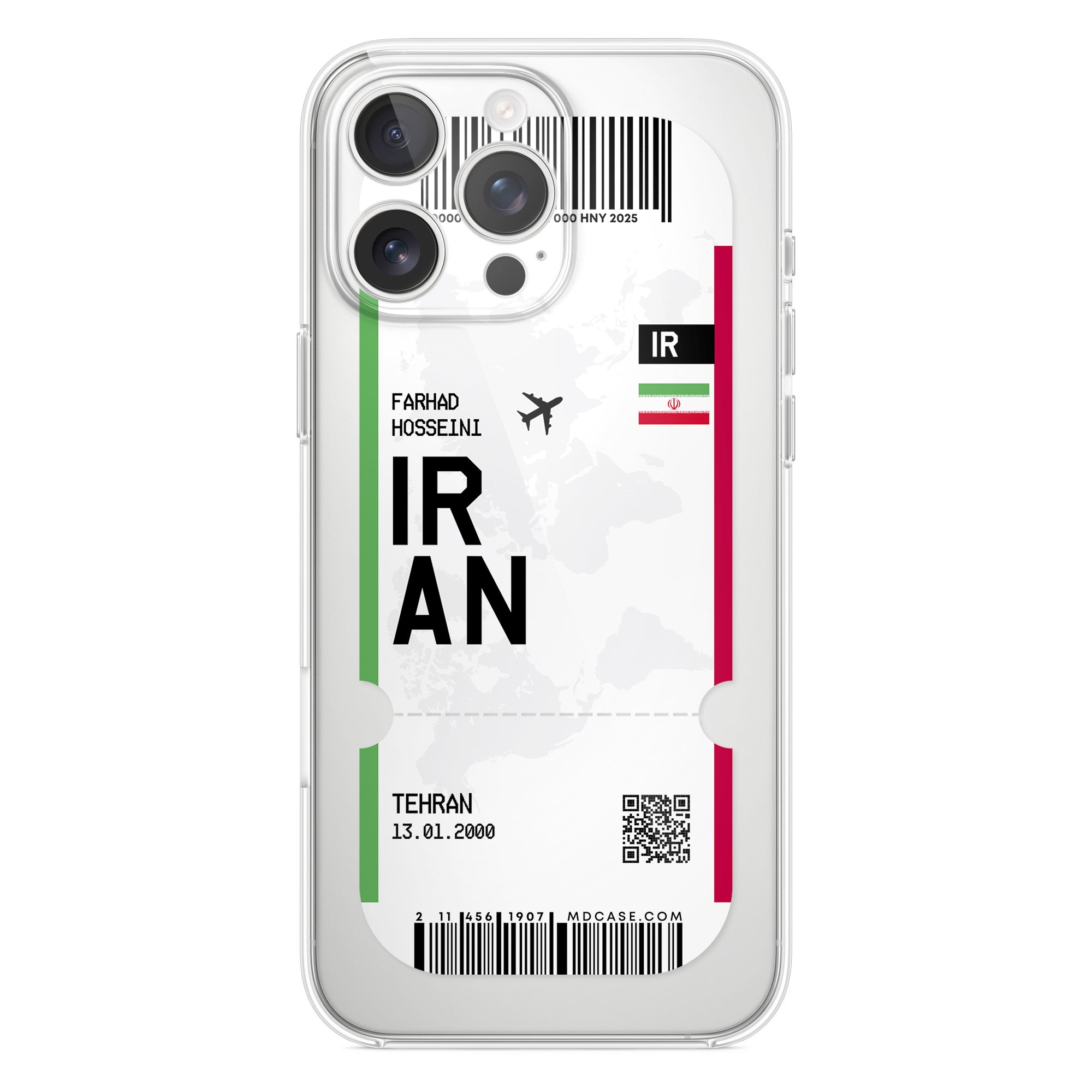 Handyhülle im Ticket Design - Iran