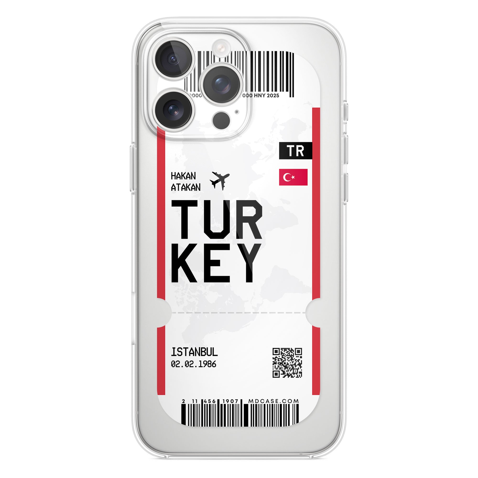 Handyhülle im Ticket Design - Türkiye