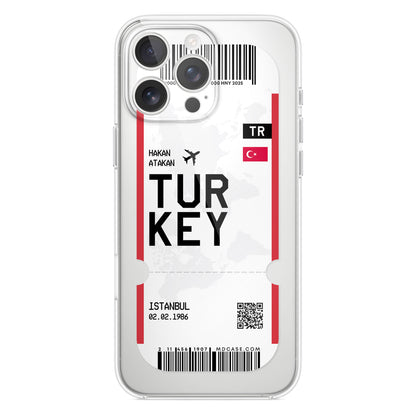 Phone case with passport - Tunisia