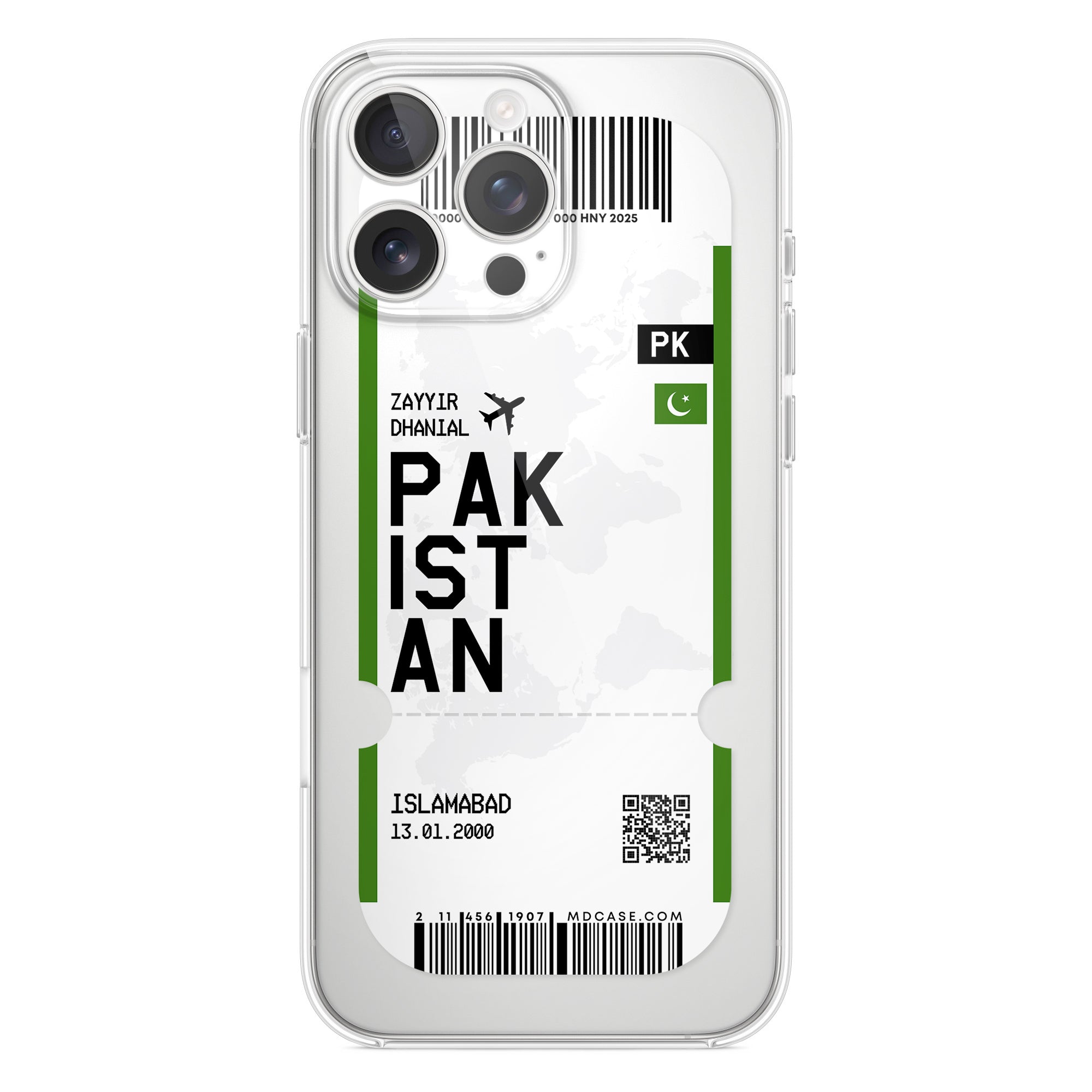 Handyhülle im Ticket Design - Pakistan