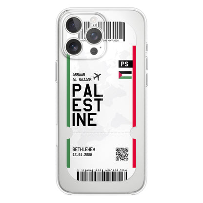 Handyhülle im Ticket Design - Palästina