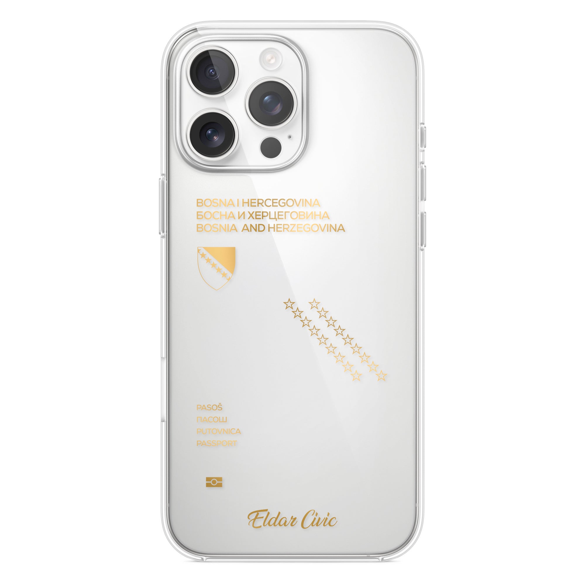 Phone case with passport - Tunisia