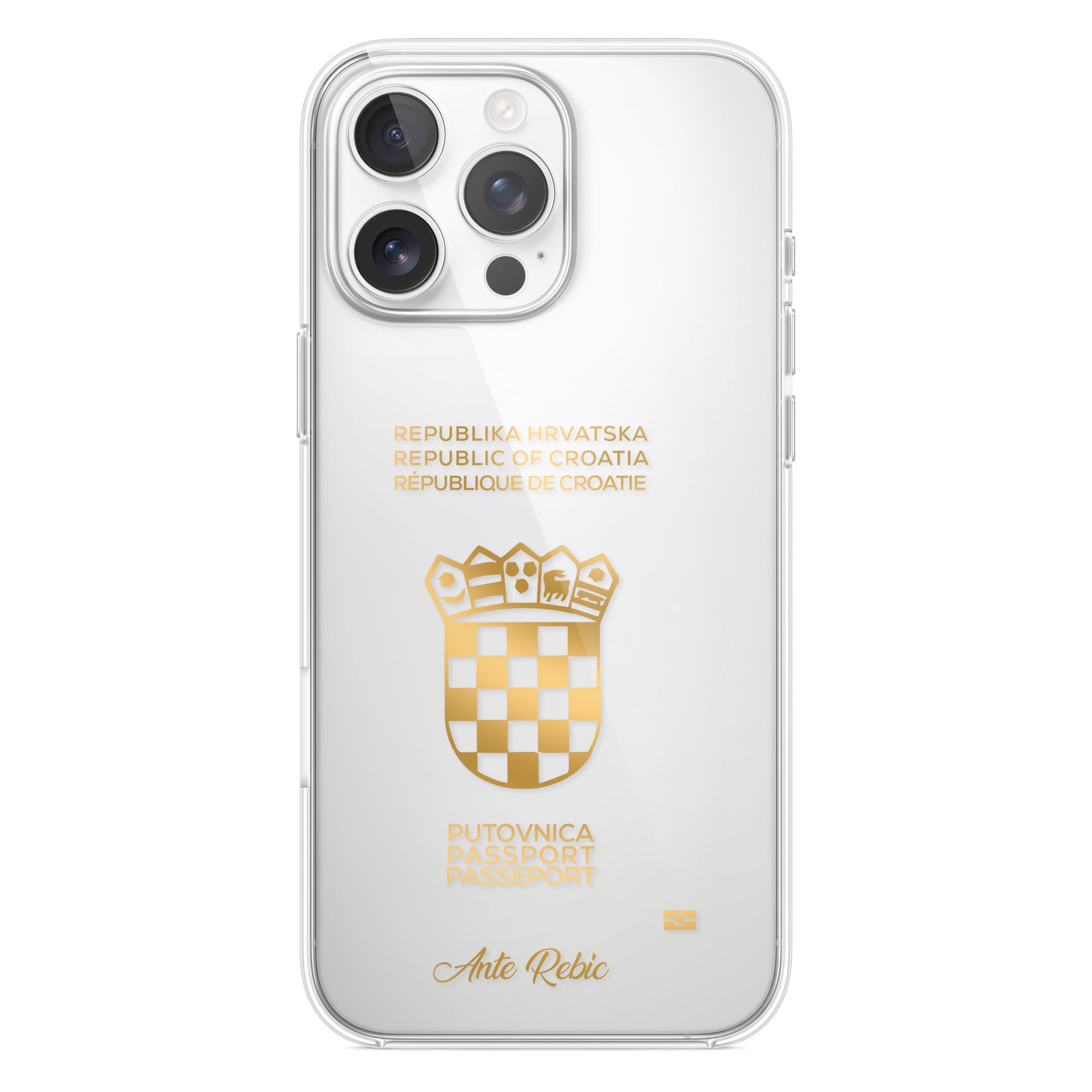 Phone case with passport - Tunisia