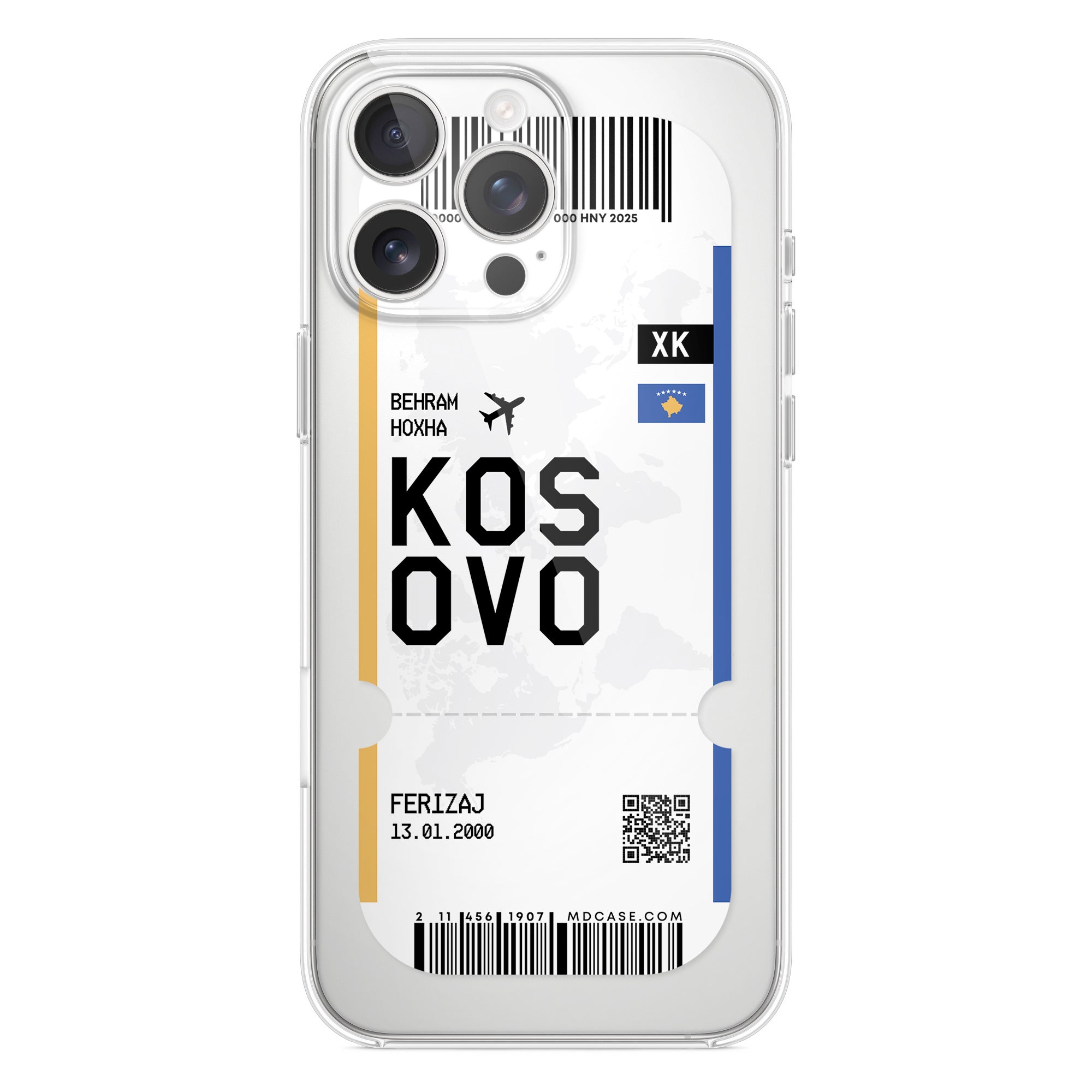 Handyhülle im Ticket Design - Kosovo