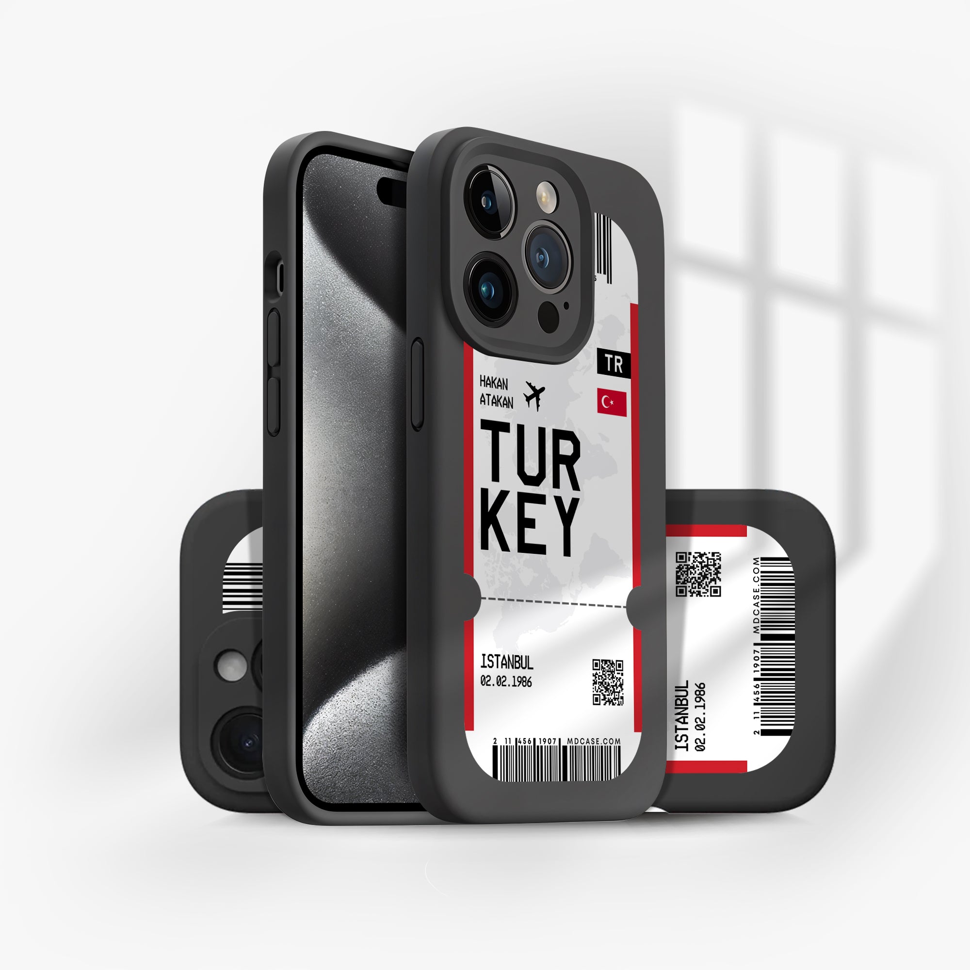 Phone case with passport - Tunisia