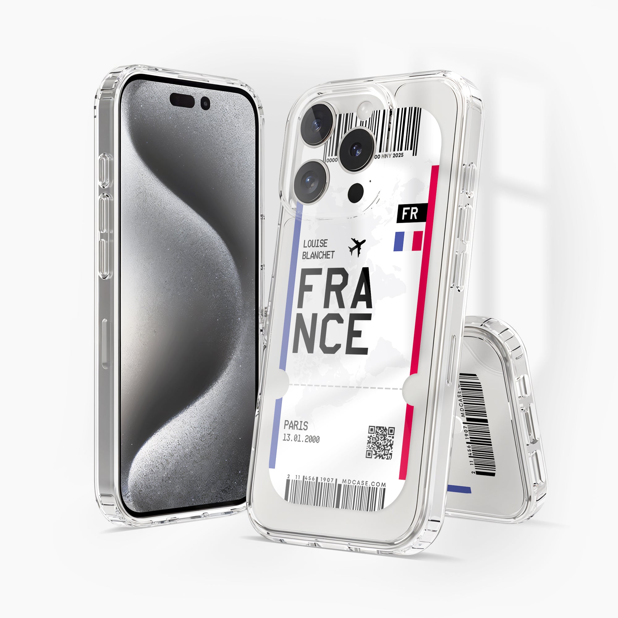 Handyhülle im Ticket Design - Frankreich