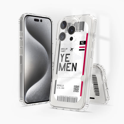 Phone case with passport - Tunisia