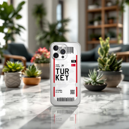 Phone case with passport - Tunisia