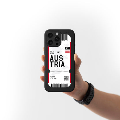 Handyhülle im Ticket Design - Österreich