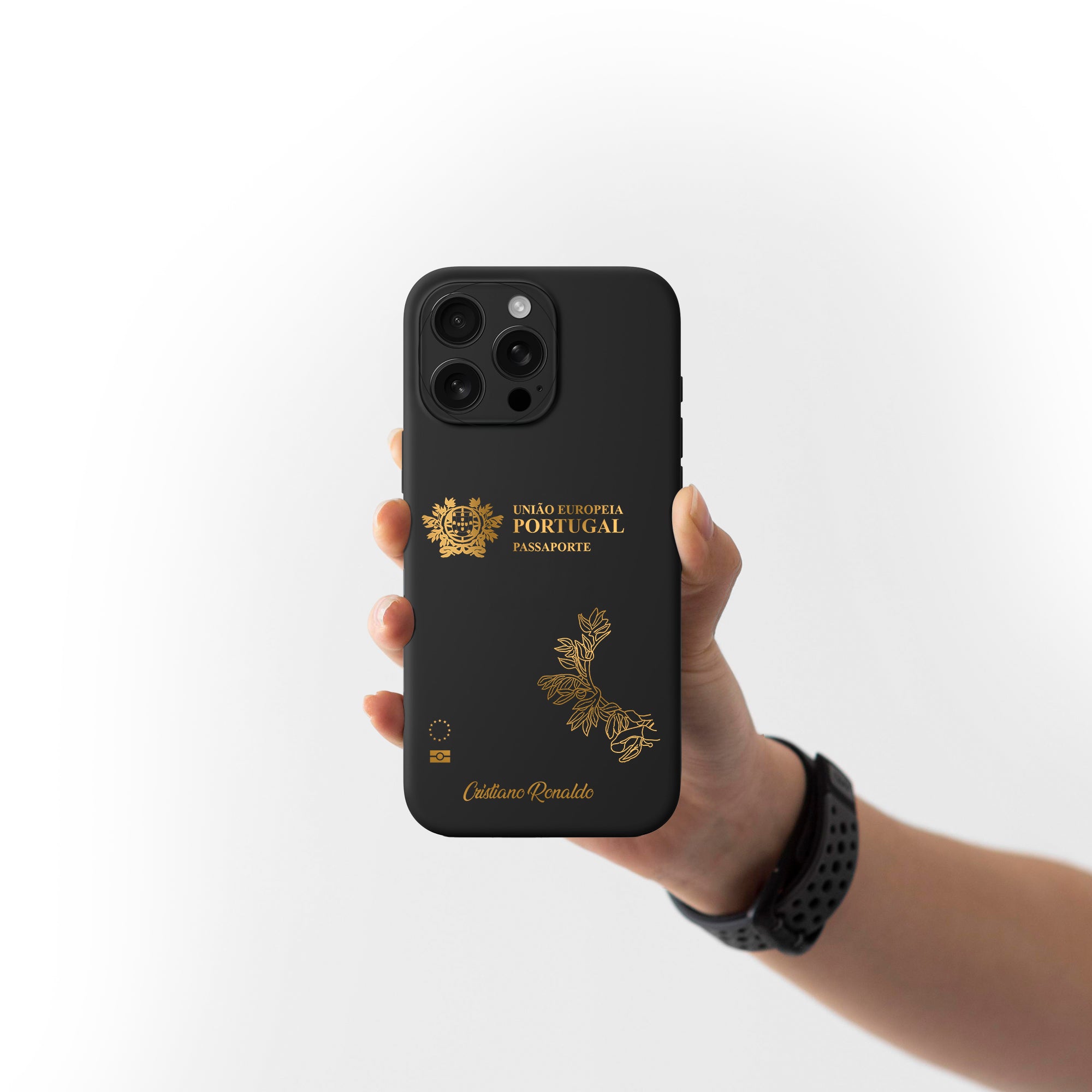 Phone case with passport - Tunisia