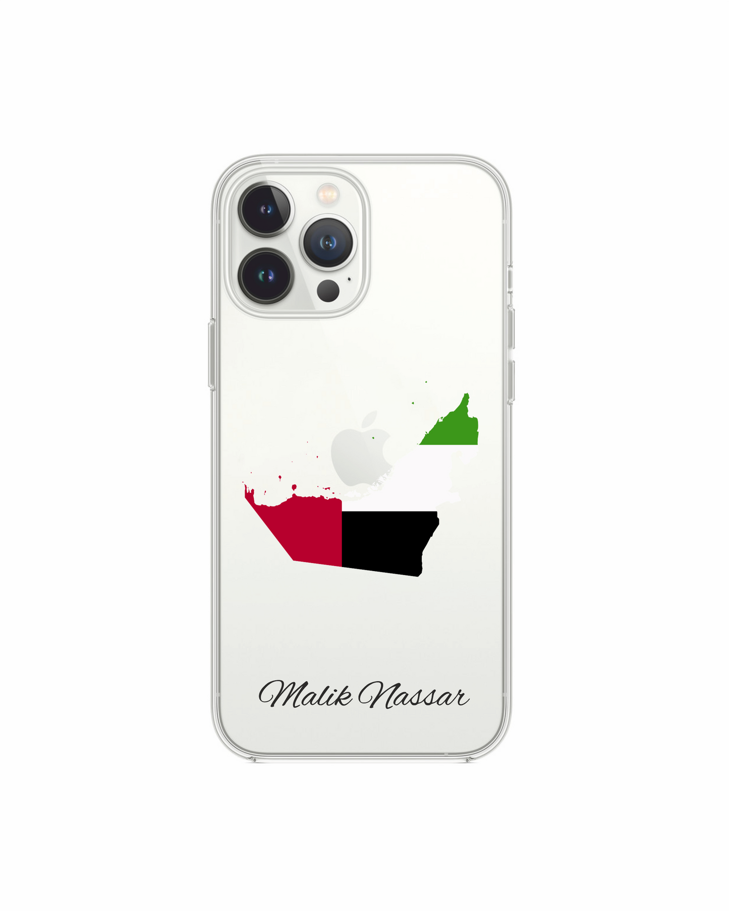 Arabia Map phone case with flag