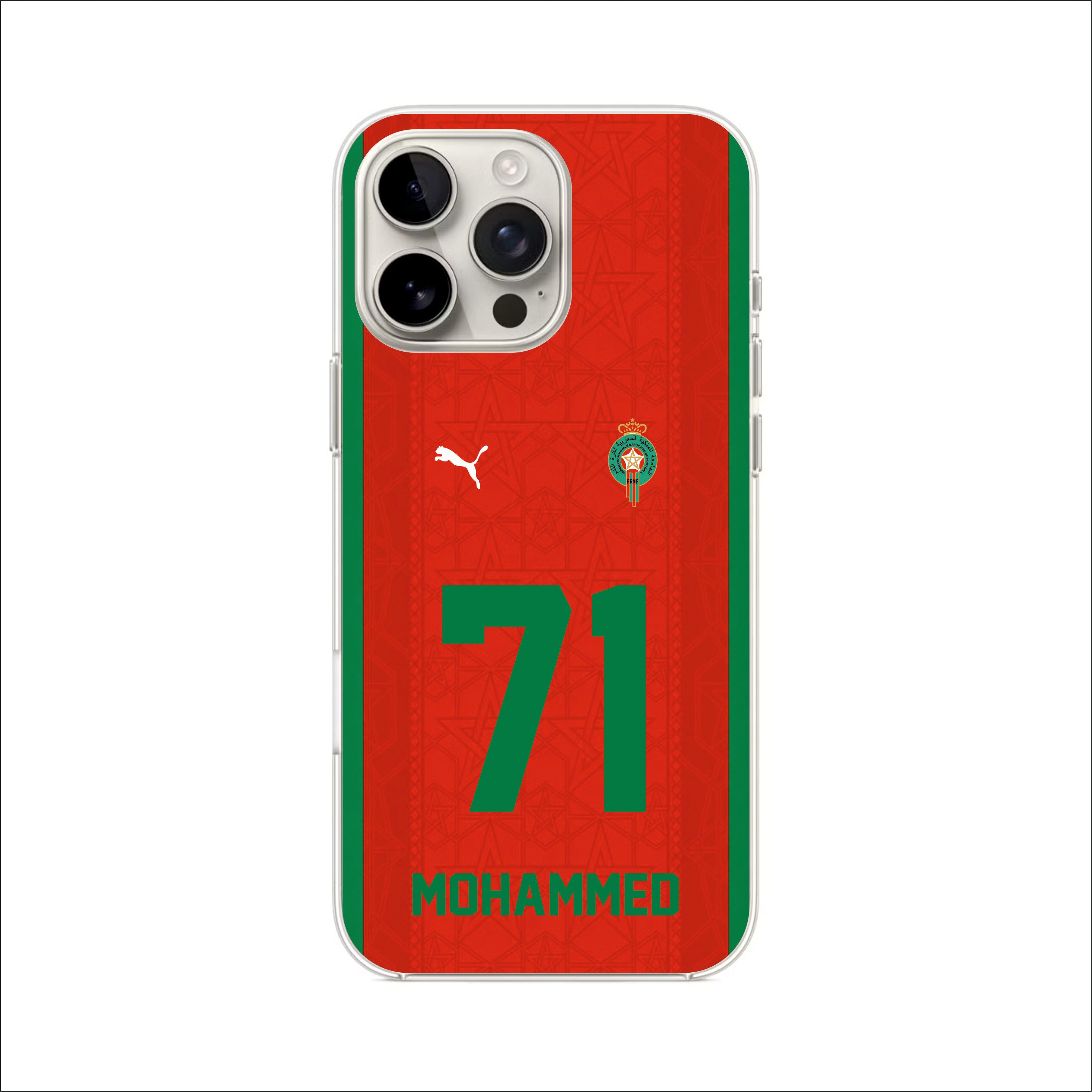 Personalisierte WM Handyhülle Marroko 2026/27
