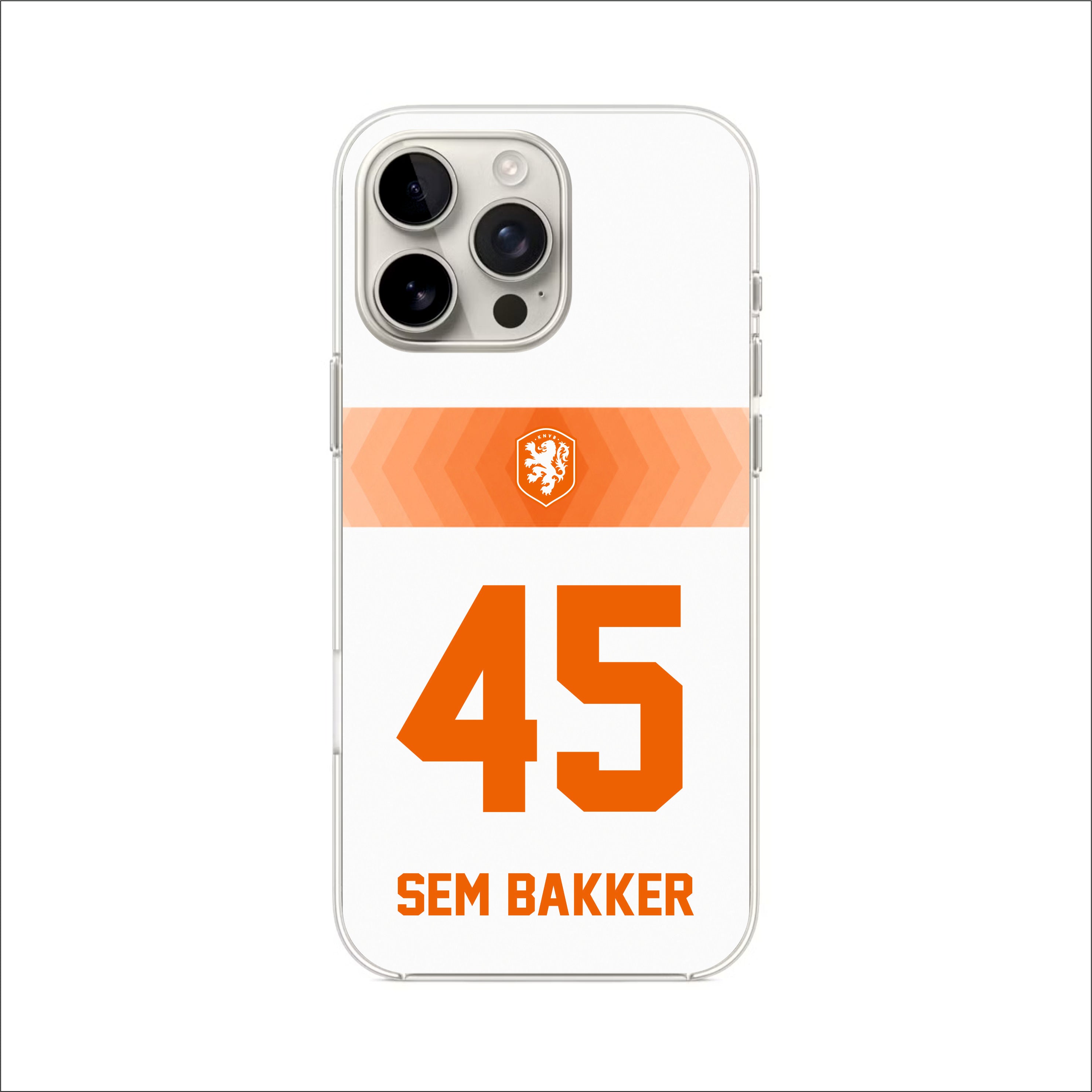 Personalisierte WM Handyhülle Niederlande 2026/27