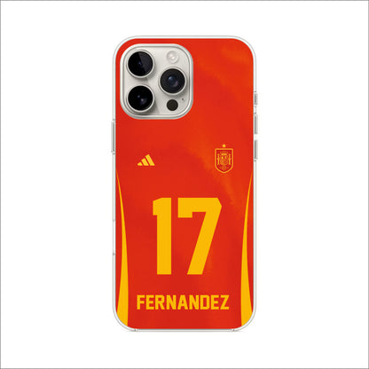 Personalisierte WM Handyhülle Spanien 2026/27