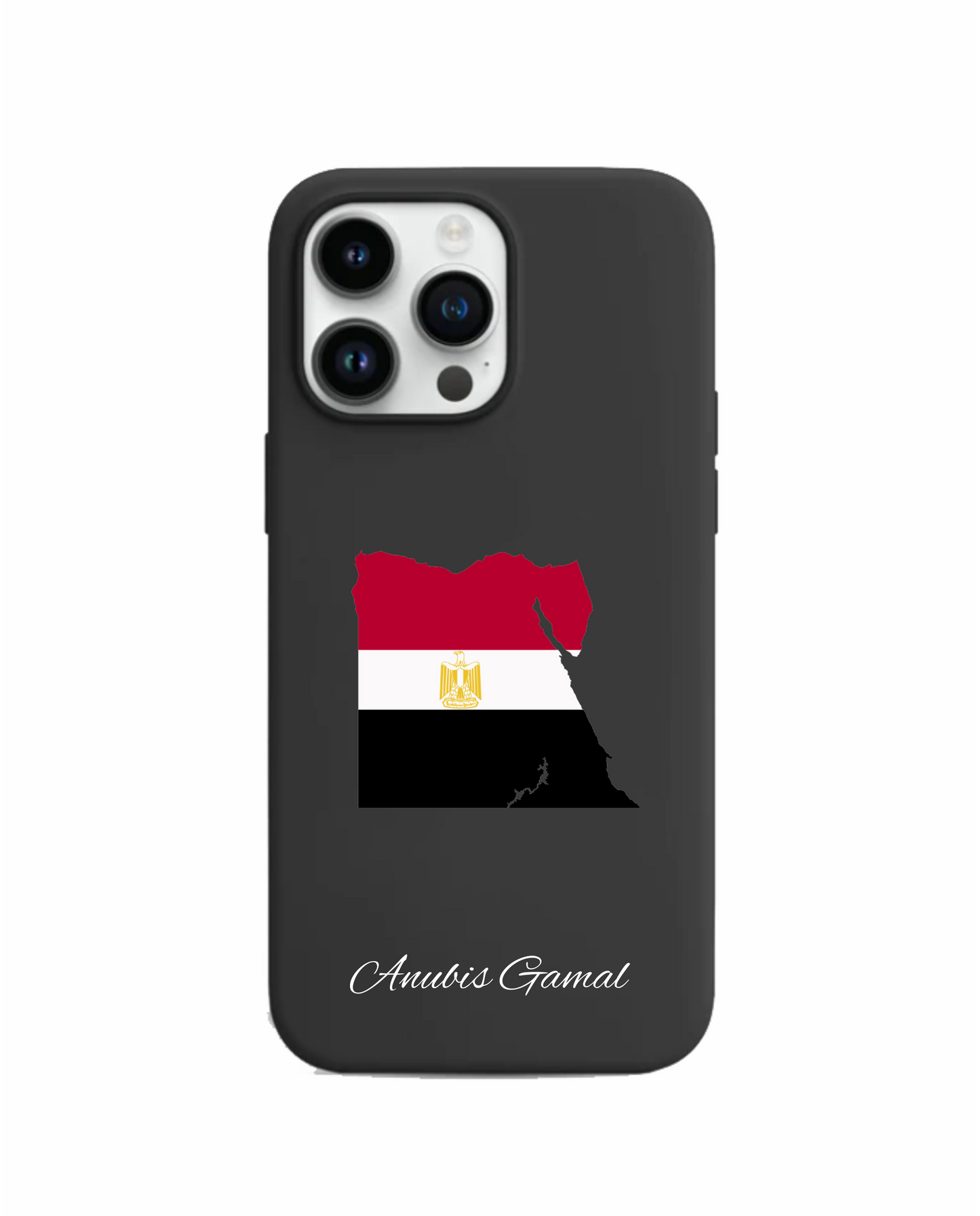 Egypt Map phone case with flag