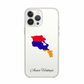 Armenia Map phone case with flag