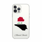 Iraq Map phone case with flag