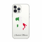 Italy Map phone case with flag