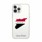 Syria Map phone case with flag