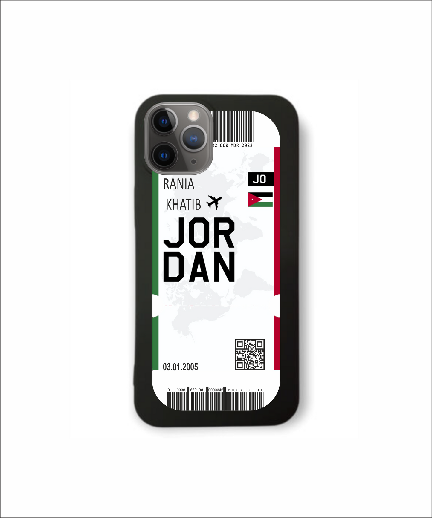 Mobile phone case in ticket design - Jordan