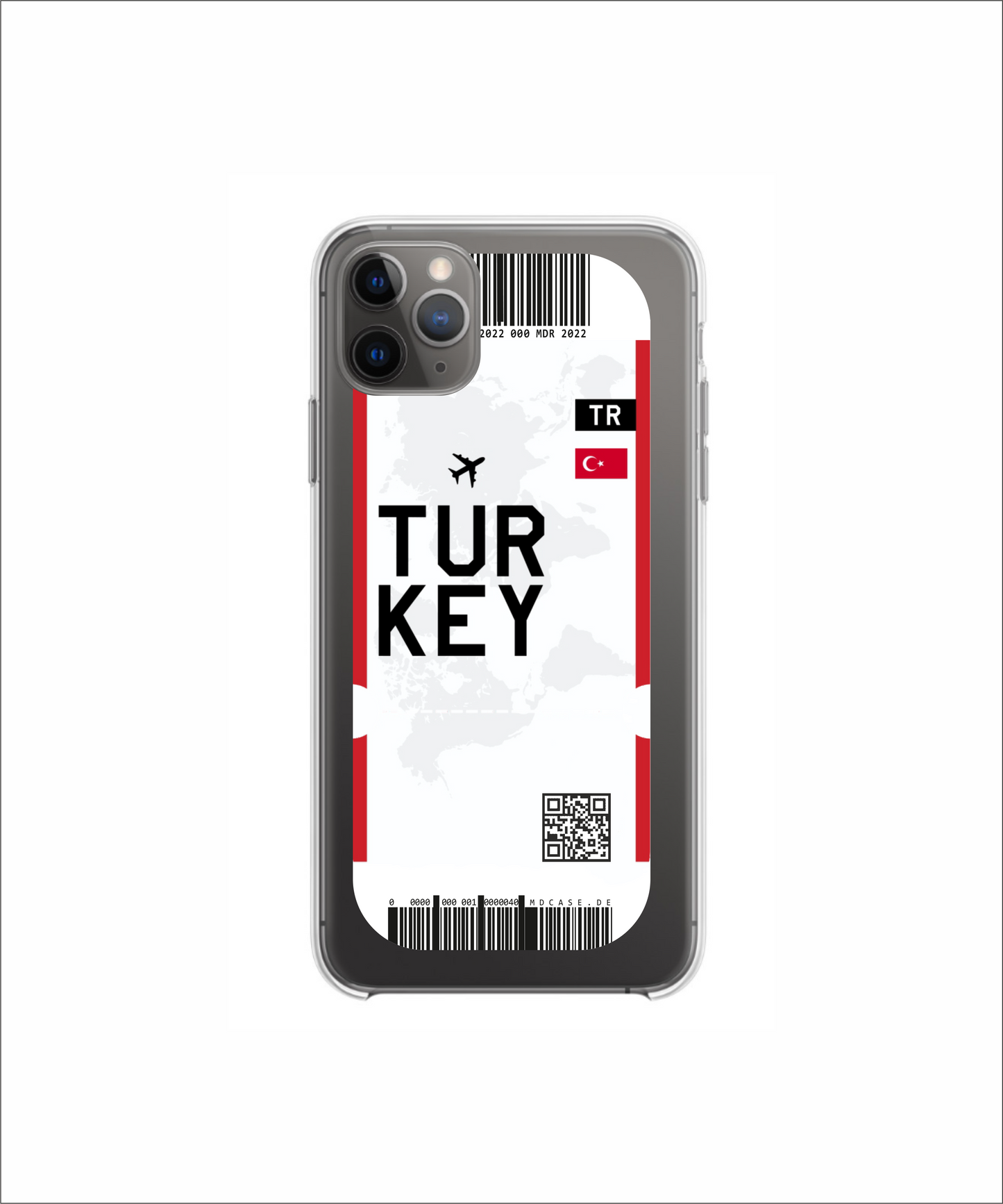 Mobile phone case in ticket design - Türkiye