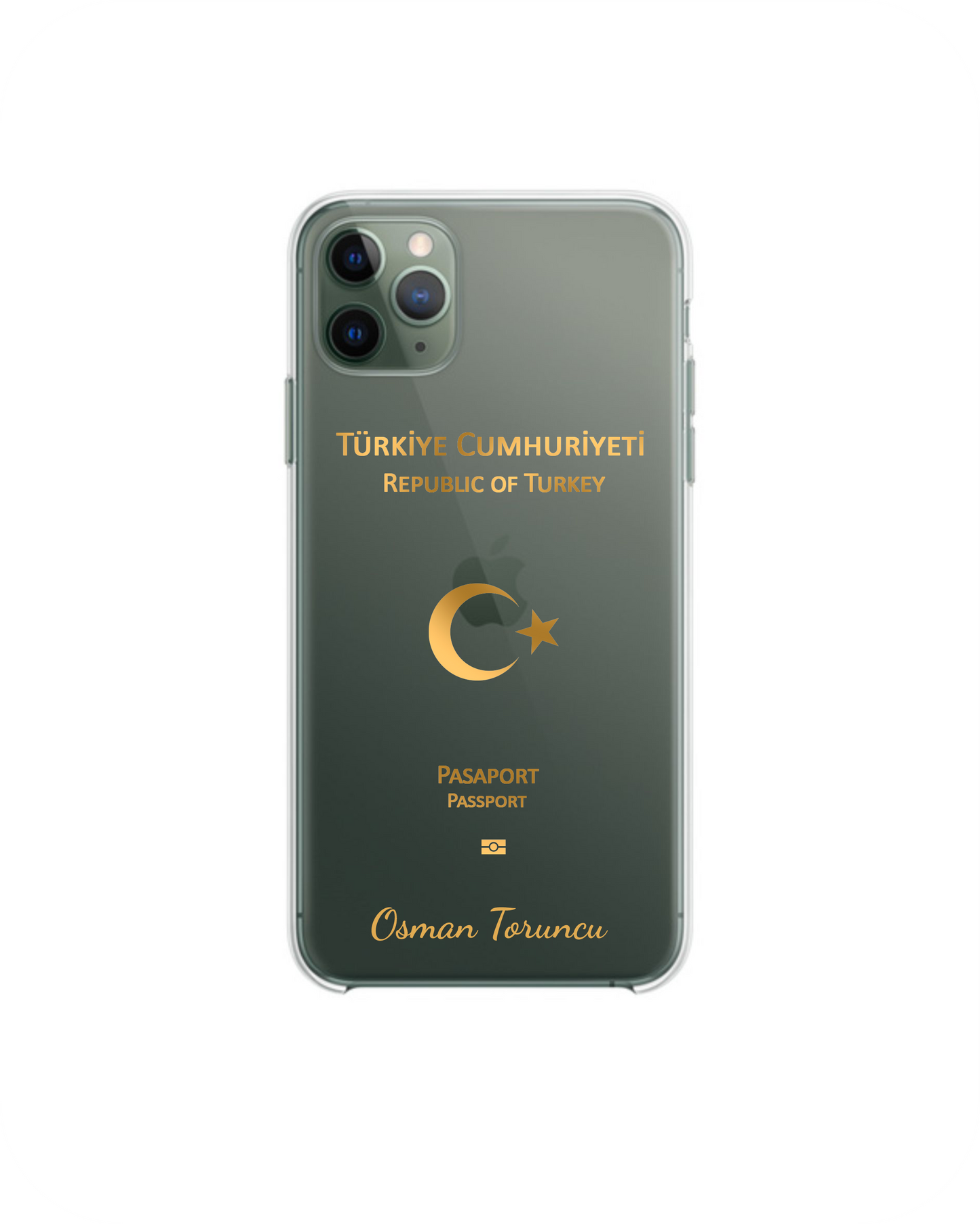 Phone case with passport - Türkiye